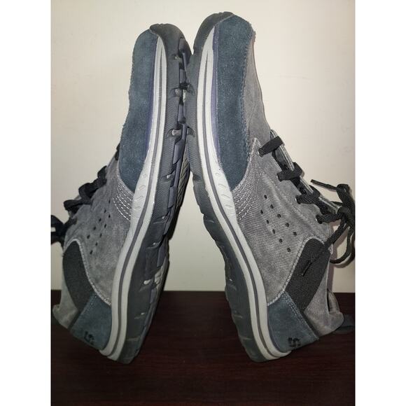 Skechers Mens Relaxed Fit Shoes 11M Lace Up Expected Vaspen Oxford Black Gray - Picture 10 of 14